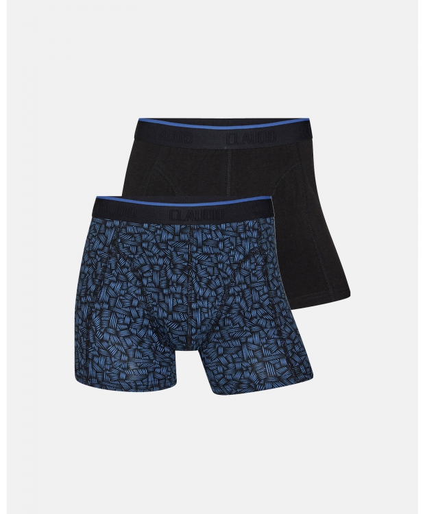 Claudio 2pak underbukser/trunks i multifarvet til herre billede 1