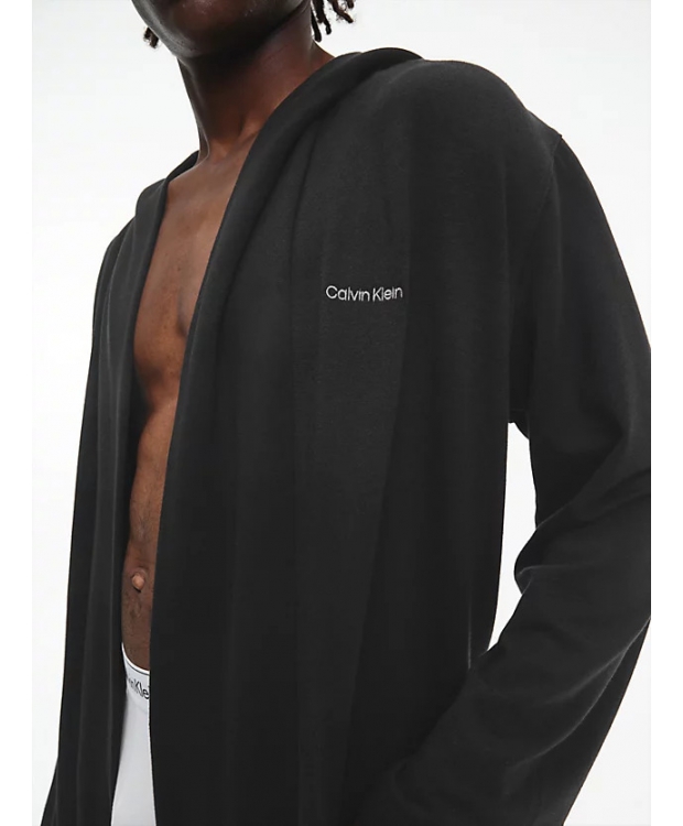Calvin Klein morgenkåbe i sort til herre billede 4