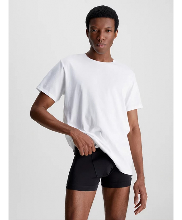 Calvin Klein 3pak t-shirt i hvid til herre – Regular fit billede 2