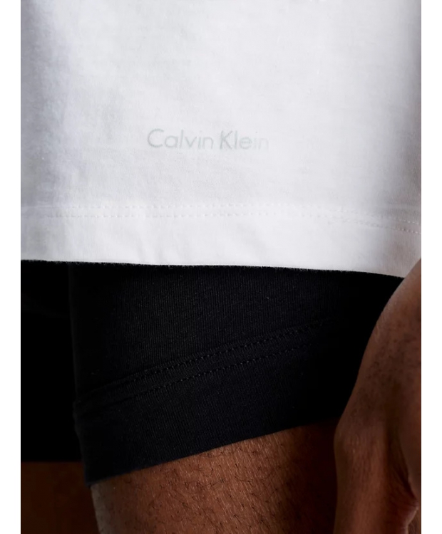 Calvin Klein 3pak t-shirt i hvid til herre – Regular fit billede 5