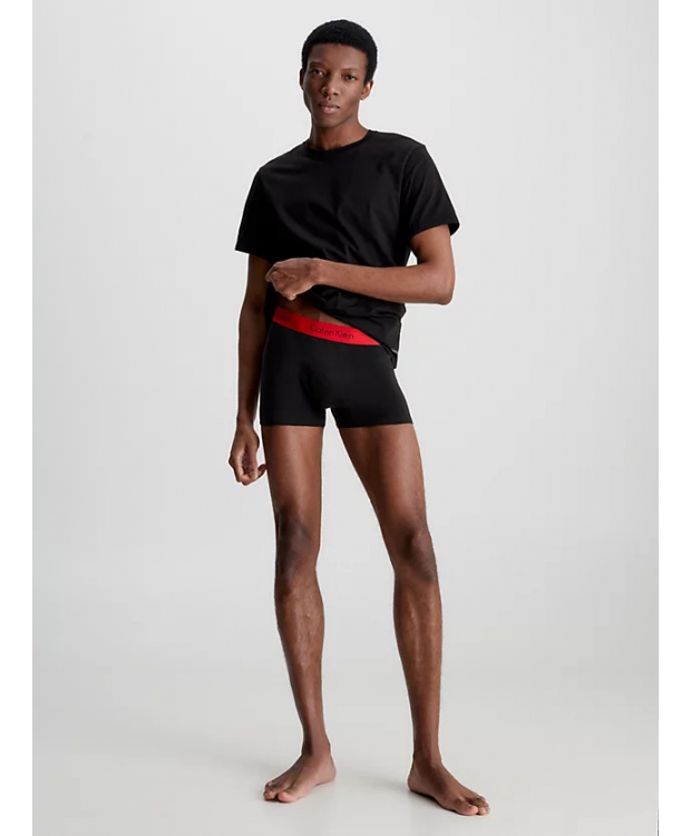 Calvin Klein 3pak t-shirt i sort til herre – Regular fit billede 5