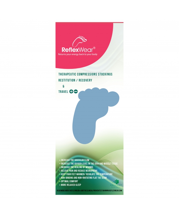 ReflexWear Celliant kompressionsstrømper i naturale til unisex billede 2