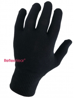 3 par ReflexWear tynde Celliant handsker sort unisex
