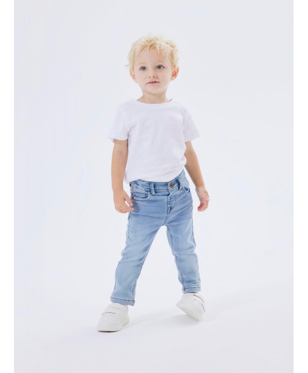 Name It denimbukser i lyseblå til drenge billede 1