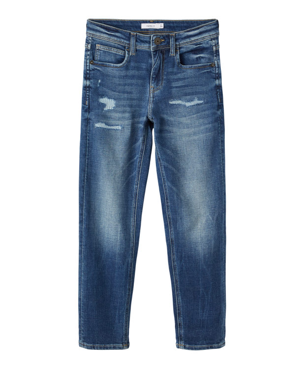 Name It denimbukser i blå til drenge billede 3