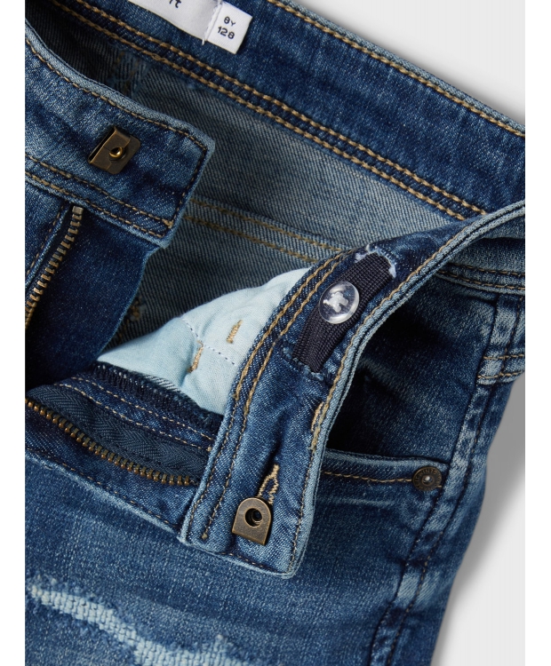 Name It denimbukser i blå til drenge billede 5