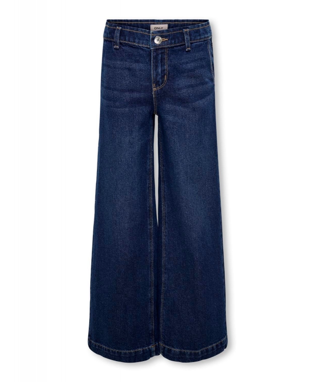 KIDS ONLY denimbukser i mørkeblå til piger billede 1