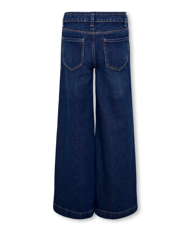 KIDS ONLY denimbukser i mørkeblå til piger billede 2