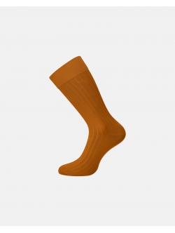 Egtved bambusstrømper i orange til herre