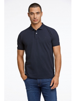 Lindbergh kortærmet Polo i navy til herre