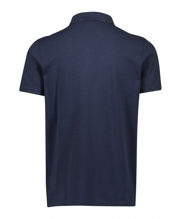 Lindbergh kortærmet Polo i navy til herre billede 3