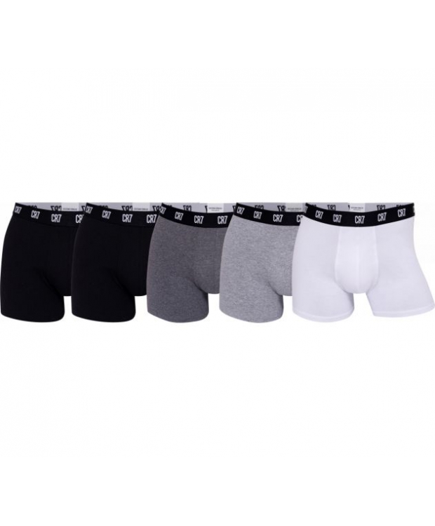 CR7 Basic Trunk 5-pak sorte boxershorts til herre billede 1