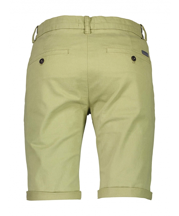 Lindbergh Superflex Chino Shorts i lys armygrøn til herre - OUTLET billede 3