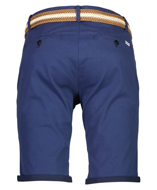 Lindbergh Superflex shorts i navy m. bælte til herre billede 2