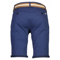 Lindbergh Superflex shorts i navy m. bælte til herre