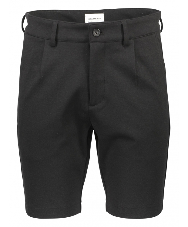 Lindbergh Plisserede shorts i sort til herre – Outlet billede 2