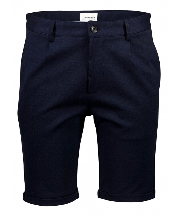 Lindbergh Plisserede shorts i navy til herre billede 2