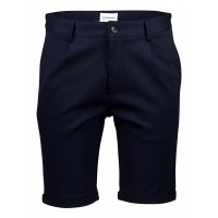 Lindbergh Plisserede shorts i navy til herre