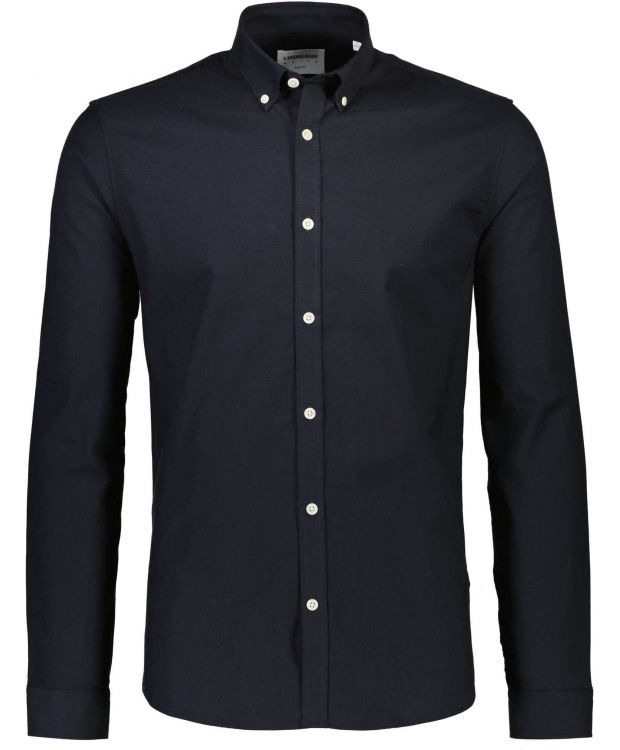 Lindbergh Oxford Superflex Skjorte i sort til herre billede 2