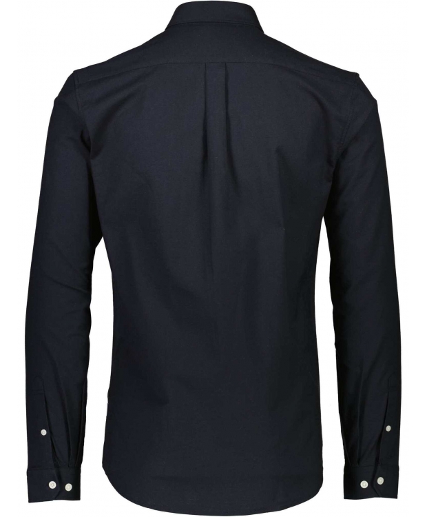 Lindbergh Oxford Superflex Skjorte i sort til herre billede 3