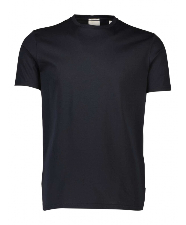 Lindbergh O-Neck T-Shirt i sort til herre billede 2