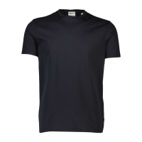 Lindbergh O-Neck T-Shirt i sort til herre