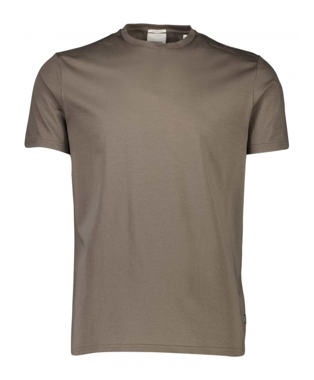 Lindbergh O-Neck T-Shirt i armygrøn til herre billede 2