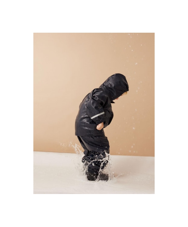 Name It unisex regntøj i sort billede 8