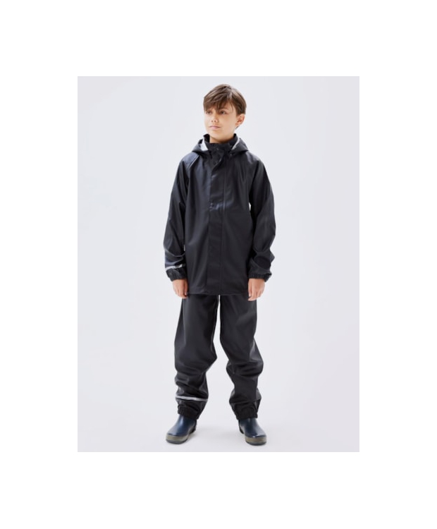 Name It unisex regntøj i sort billede 1