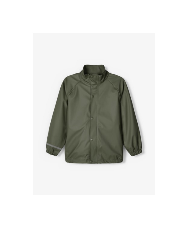 Name It unisex regntøj i mørkegrøn billede 2