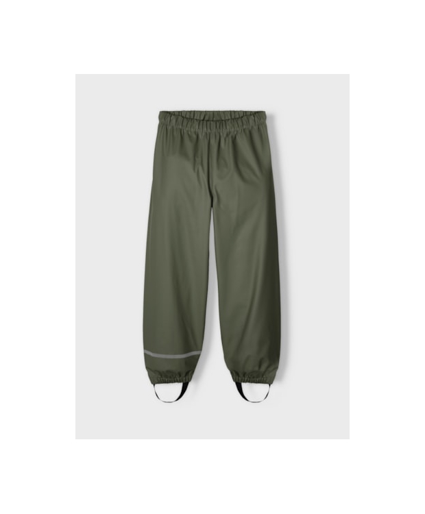 Name It unisex regntøj i mørkegrøn billede 5