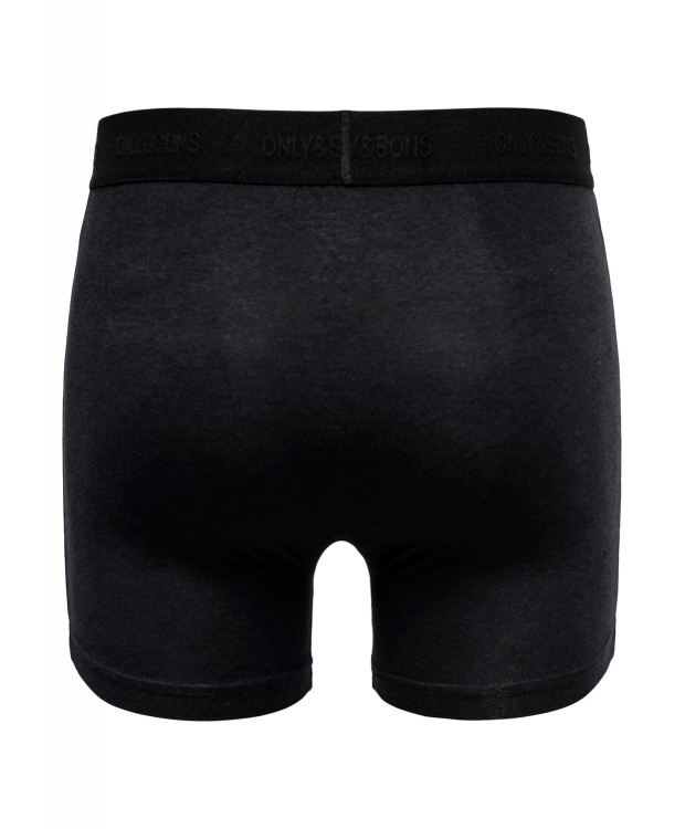 ONLY & SONS 3pak bambus underbukser i sort til herre billede 3