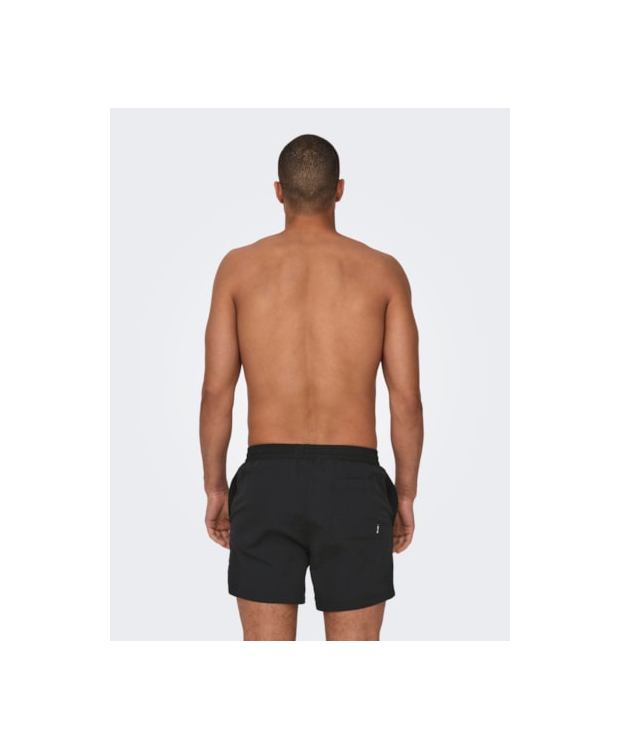 ONLY & SONS Badeshorts i sort til herre billede 4