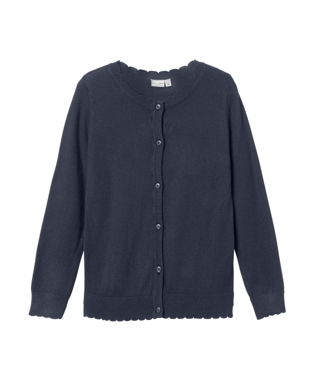Name It cardigan i dark sapphire til piger billede 1