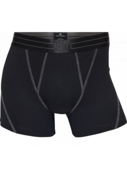 CR7 Fashion Trunk Mesh sorte sportsboxershorts til herre
