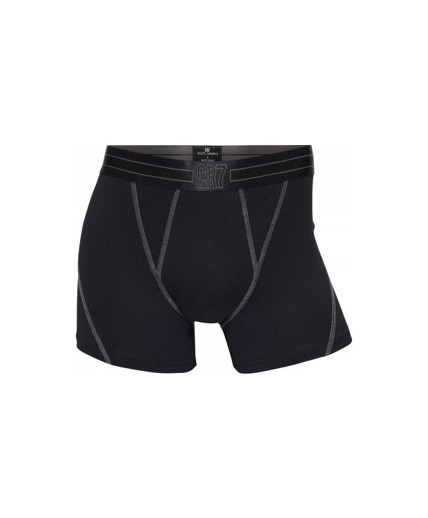 CR7 Fashion Trunk Mesh sorte sportsboxershorts til herre billede 1