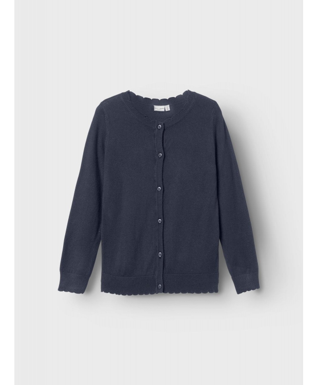 Name It cardigan i dark sapphire til piger billede 3
