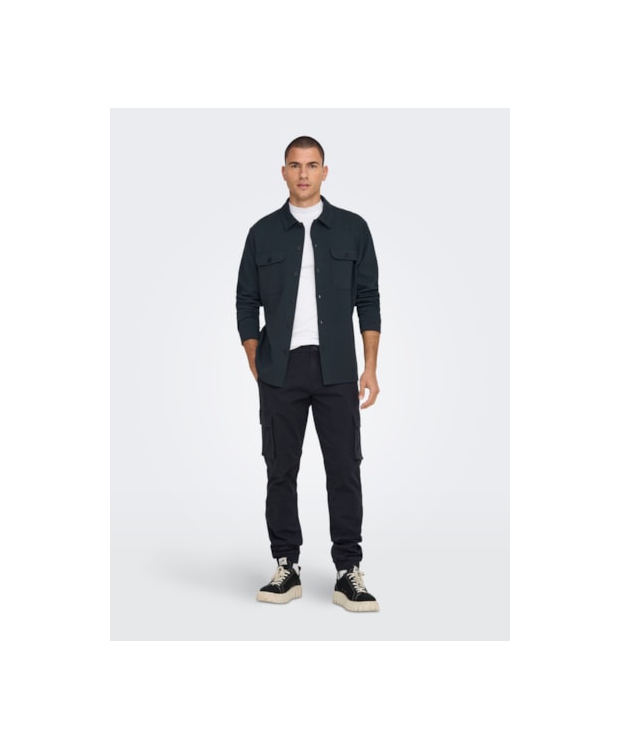 ONLY & SONS Overtrøje i dark navy til herre billede 5