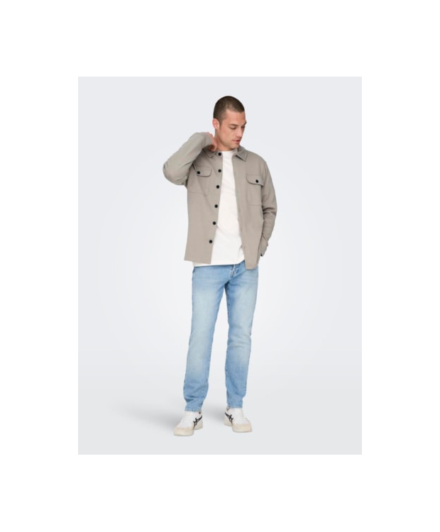 ONLY & SONS Overtrøje i Vintage Khaki til herre billede 5