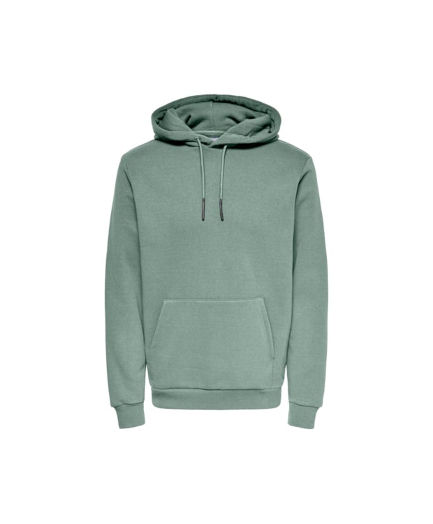 ONLY & SONS Hættetrøje i Iceberg Green til herre billede 1