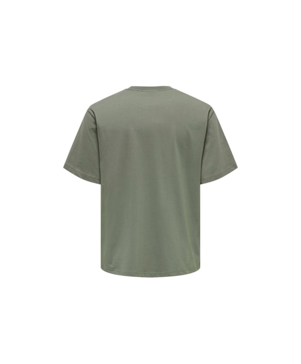 ONLY & SONS O-neck T-Shirt i Castor Gray til herre billede 3