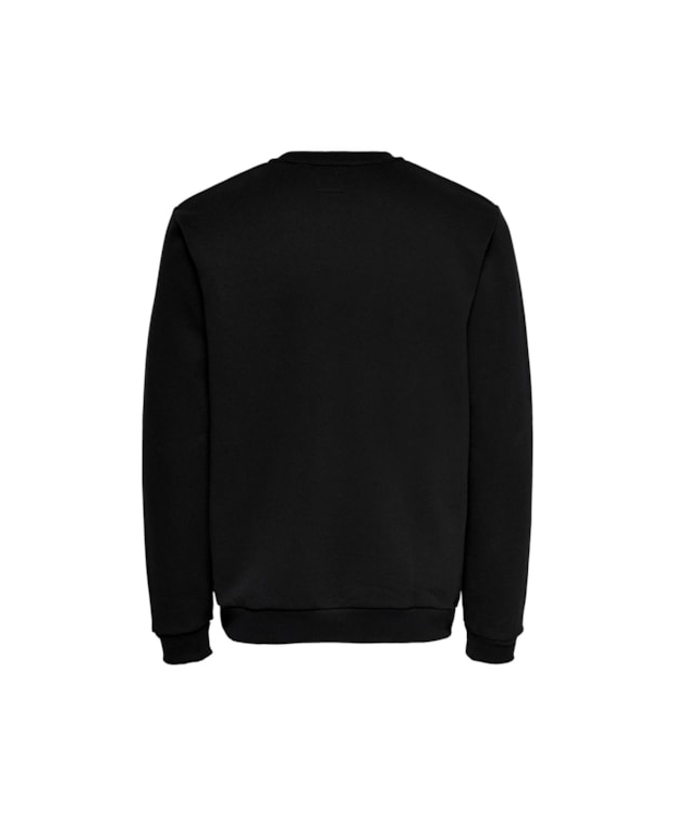 ONLY & SONS Crew Neck Sweatshirt i sort til herre billede 3