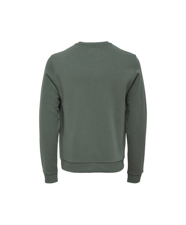 ONLY & SONS Crew Neck Sweatshirt i Castor Gray til herre billede 3