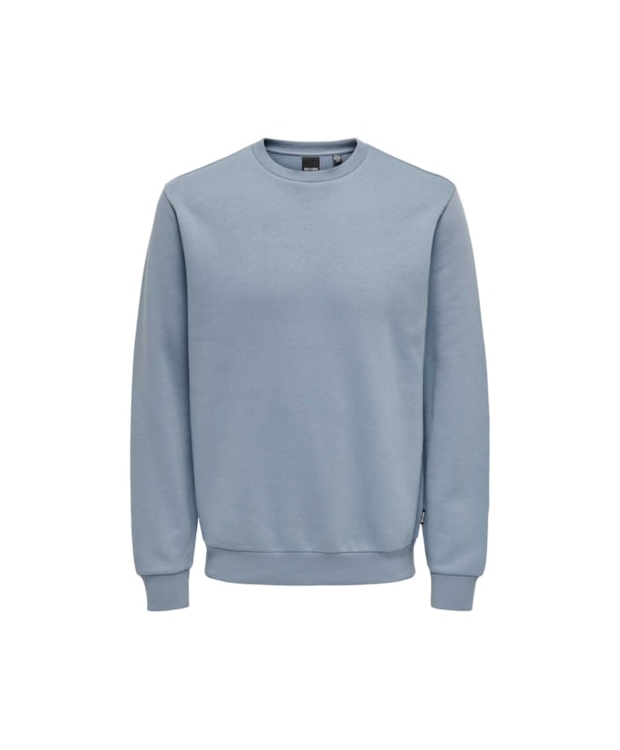 ONLY & SONS Crew Neck Sweatshirt i Flint Stone til herre billede 1