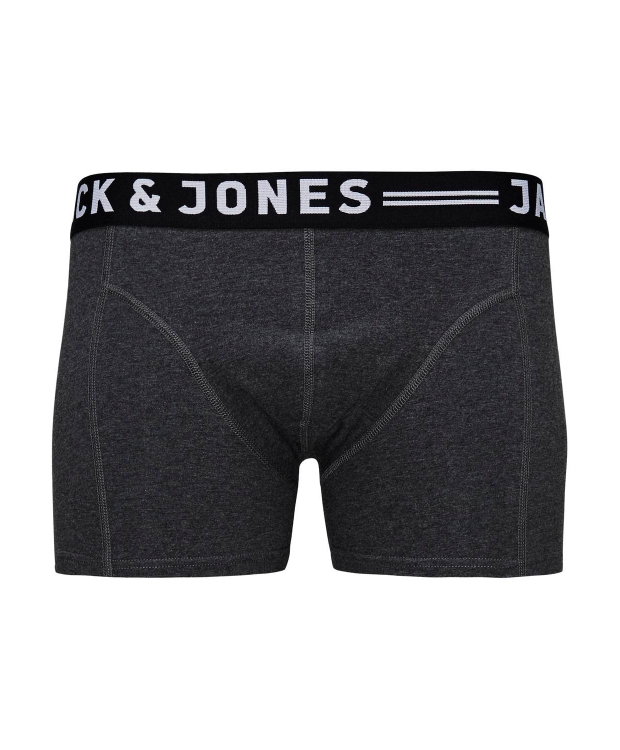 Jack & Jones boksershorts i mørkegrå til herre billede 1