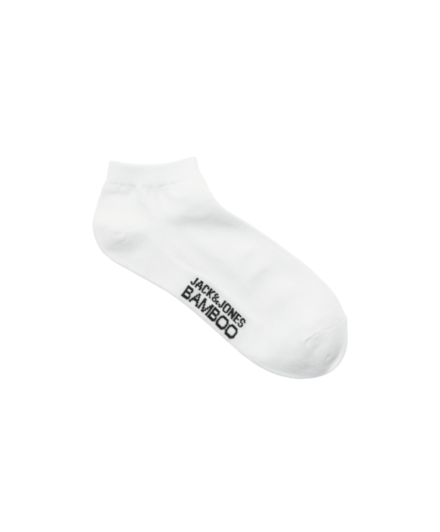 Jack & Jones 3pak ankelsokker i bambus hvid til herre billede 3