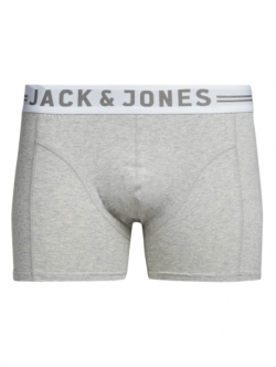 Jack & Jones boksershorts i lysegrå til herre