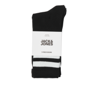 Jack & Jones 3pak tennissokker i sort til herre