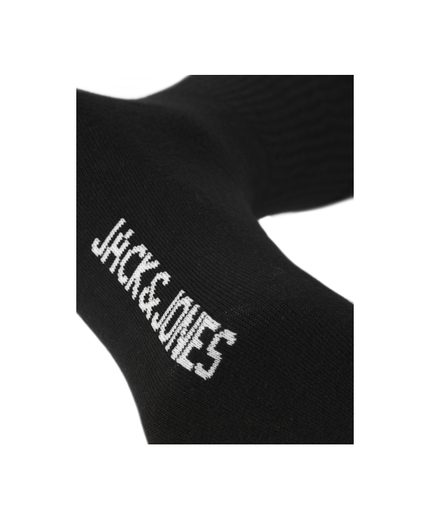 Jack & Jones 5pak tennisstrømper i sort til herre billede 3