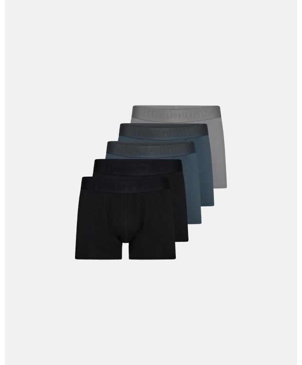 RESTERÖDS 5-pak underbukser/boxershorts i multifarvet til herre billede 1